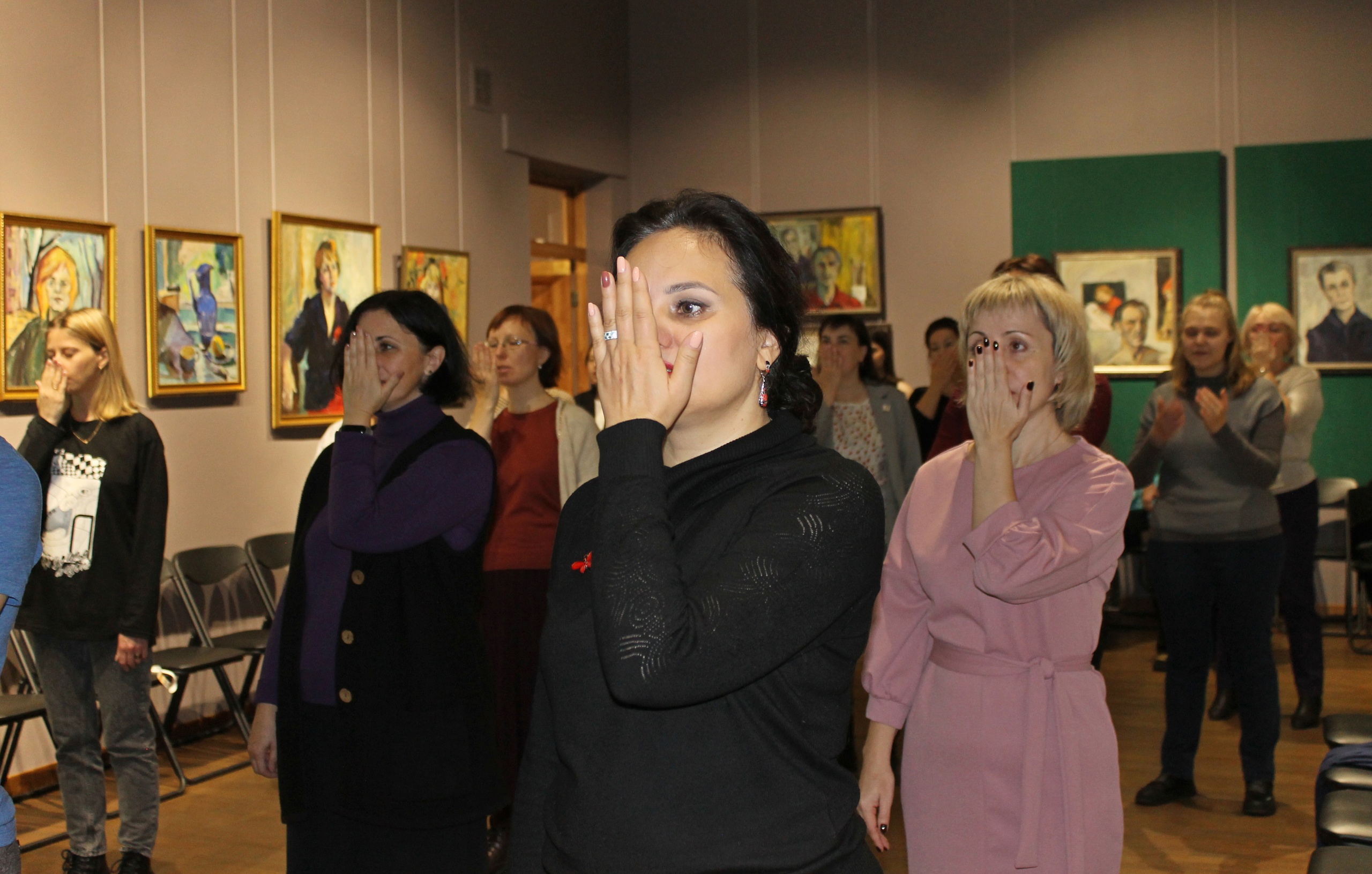 Эксперт Русского музея Татьяна Фролова провела голосо-речевой тренинг для работников музейной сферы